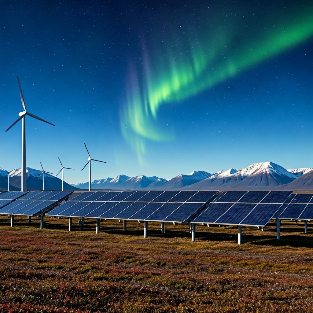 Renewable energy in Canadian landscape