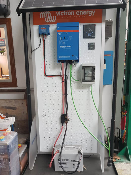 Victron inverter installation